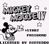 Mickey Mouse IV - Mahou no Labyrinth (Japan)